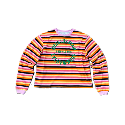 2008 GirlsLuvSyair Striped Longsleeve - Starburst