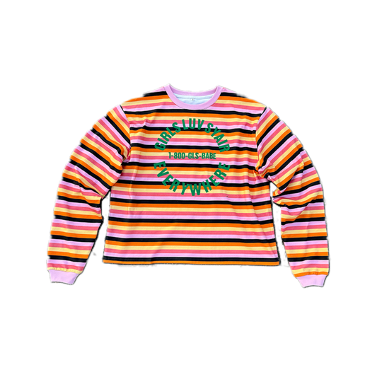 2008 GirlsLuvSyair Striped Longsleeve - Starburst